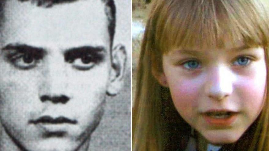 El neonazi Boenhardt y Peggy, la niña asesinada.