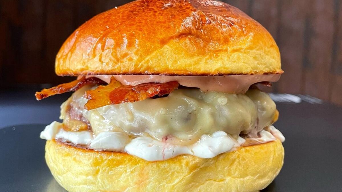 Imagen de la hamburguesa del 'All or nothing' en Las Palmas de Gran Canaria.