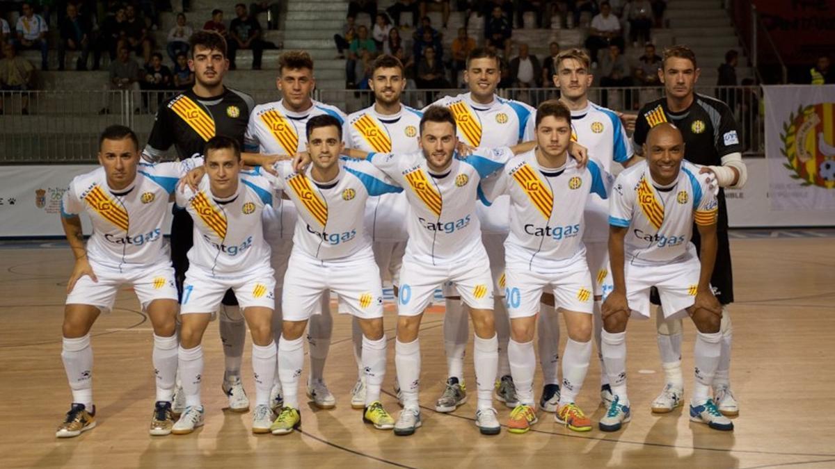 Equipo de fútbol sala del Industrias Santa Coloma.
