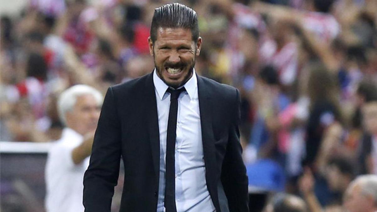 Simeone destacó el gran trabajo de sus jugadores