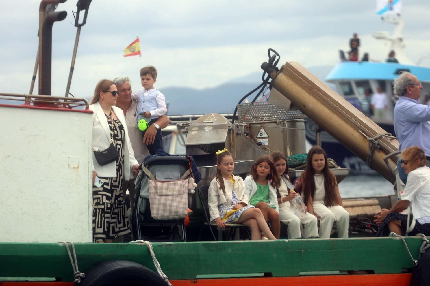 A Illa rompe récords en la procesión del Carmen