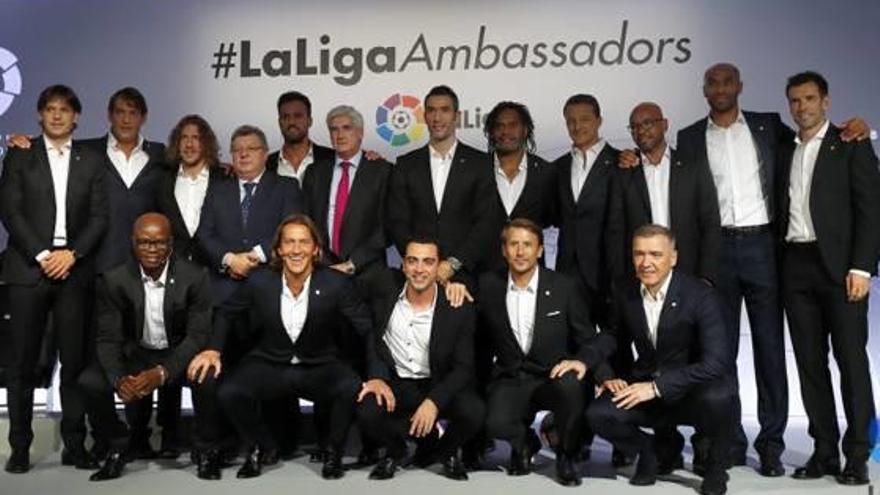 Embajadores Los nuevos «fichajes» de la Liga de Fútbol Profesional