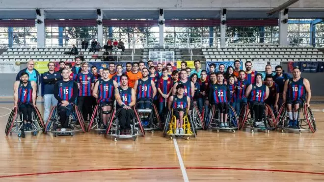 El Barça, a favor de un mundo más accesible y equitativo con tres de sus equipos