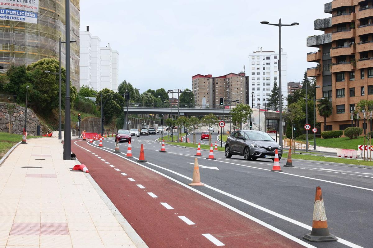 La nueva imagen de la Ronda Sur.