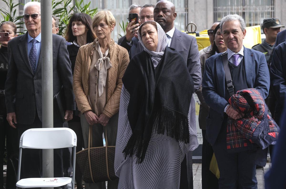 Concentración de las Víctimas del Terrorismo por el día europeo, en el 22 aniversario del 11M.