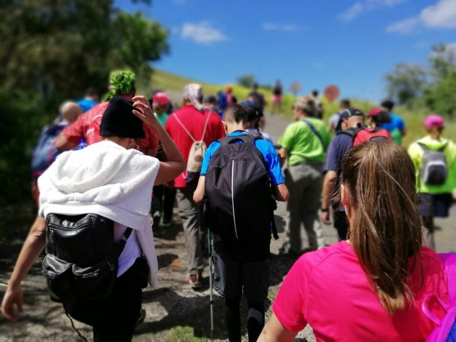 Participantes en el Camino de Santiago de Gran Can