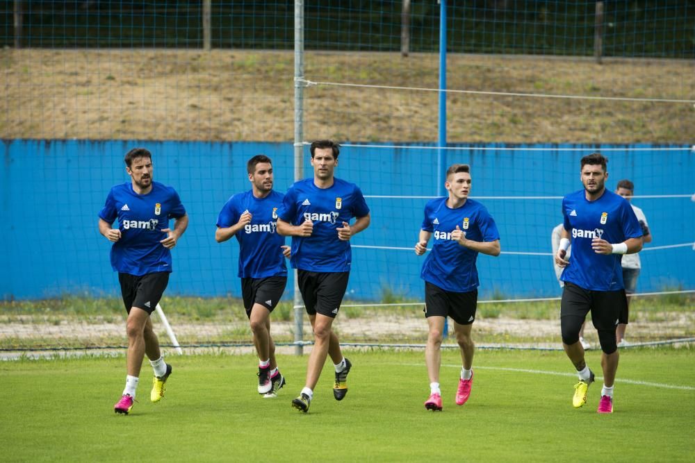 Entrenamiento del Real Oviedo