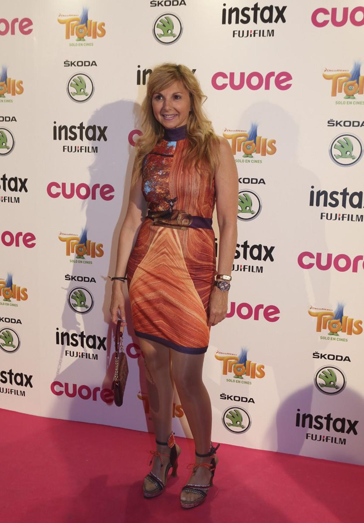 Alejandra Botto en el 10 Aniversario de Cuore