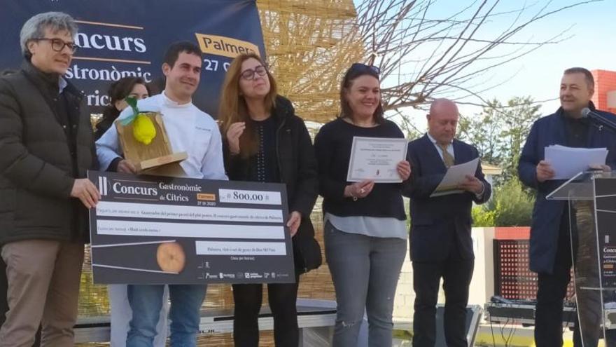 Les Cuinetes de Dénia cocina el mejor plato dulce en el Concurs Gastronòmic de Cítrics al Plat de Palmera