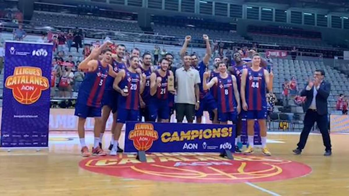 El Barça se proclama campeón de la Lliga Catalana
