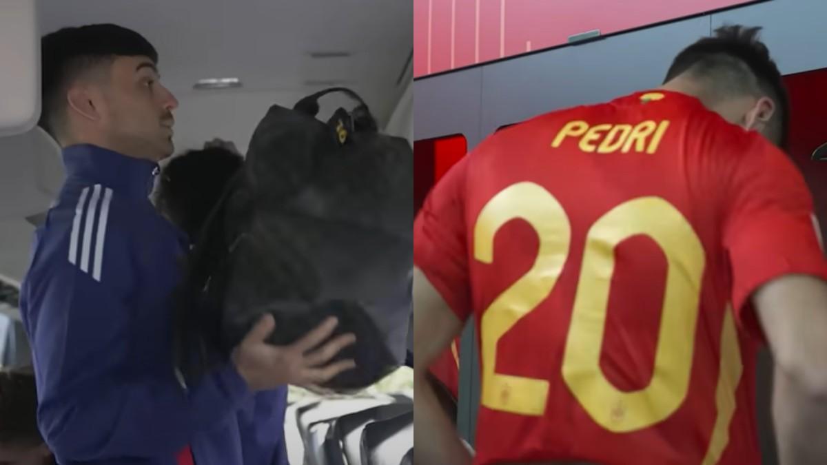 Así es un día con Pedri en la selección
