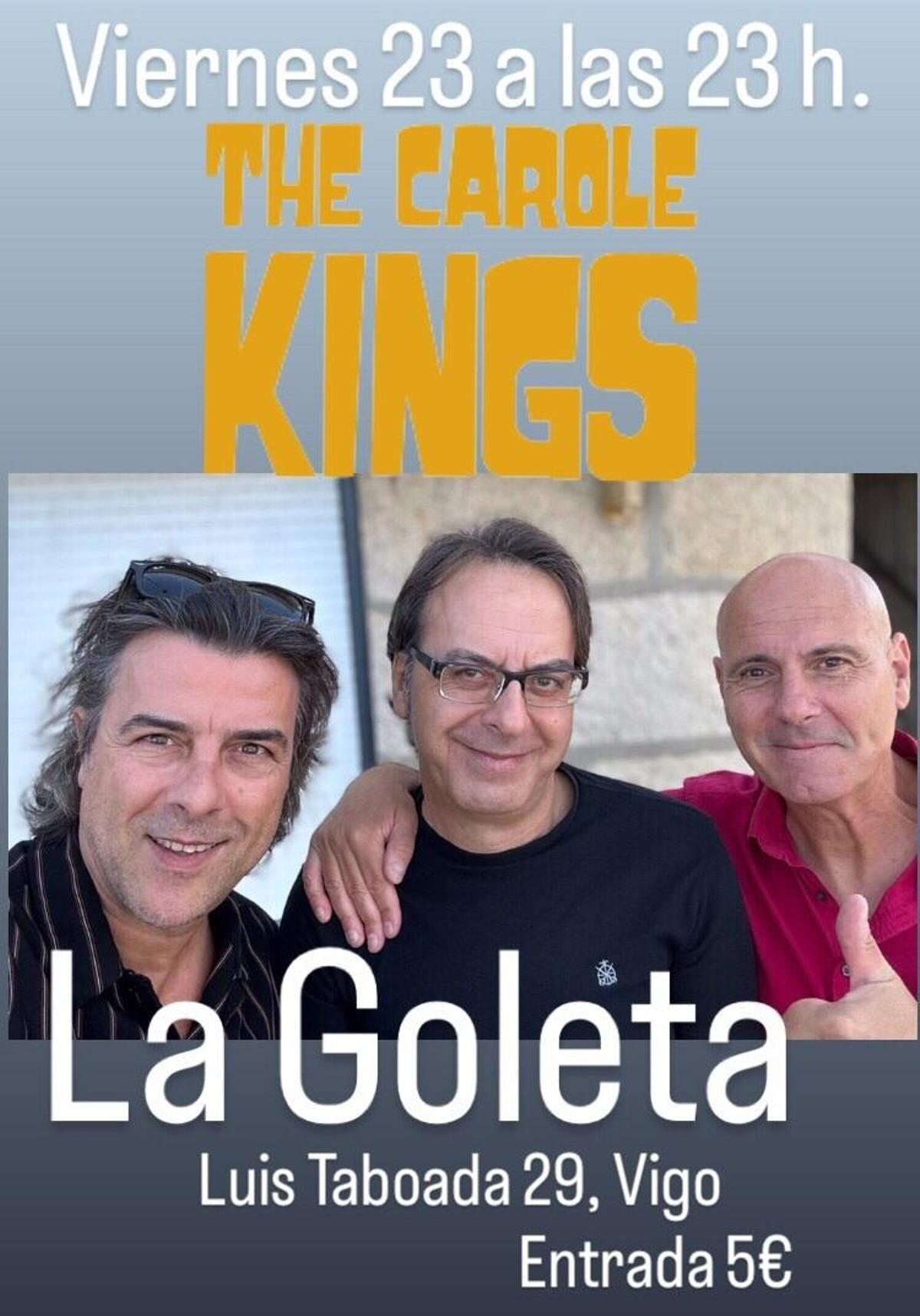 The Carole Kings tocan esta noche en La Goleta.