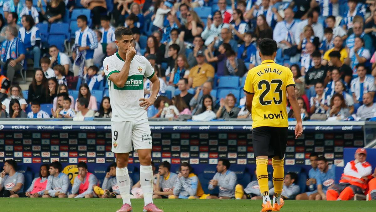 Primera sequía del curso para el Elche: 181 minutos sin marcar Primera sequía del curso para el Elche: 181 minutos sin marcar