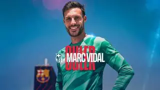 Marc Vidal, liderazgo para la portería del Barça Atlètic