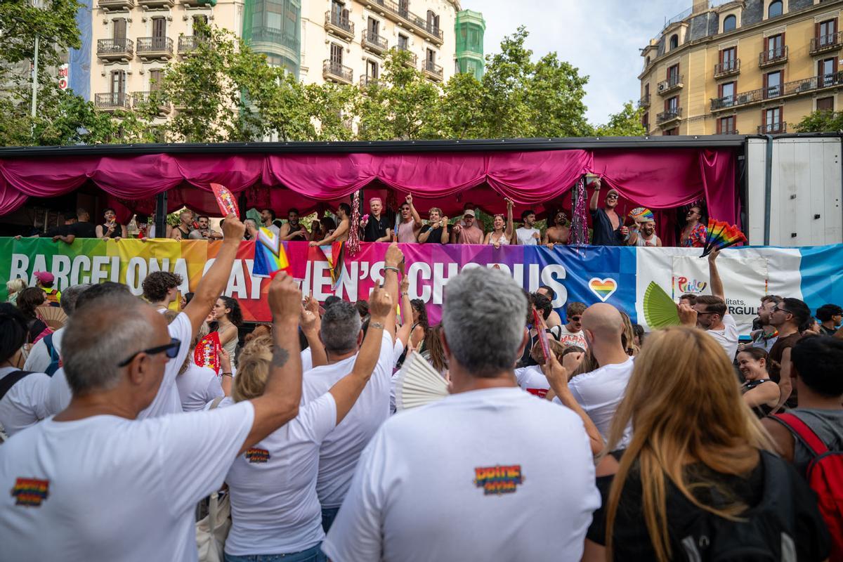 Manifestación del Pride Barcelona