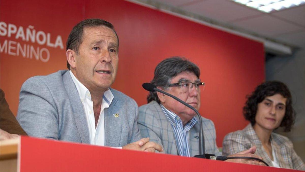 Rafael del Amo, presidente del Comité Nacional de Fútbol Femenino en la RFEF