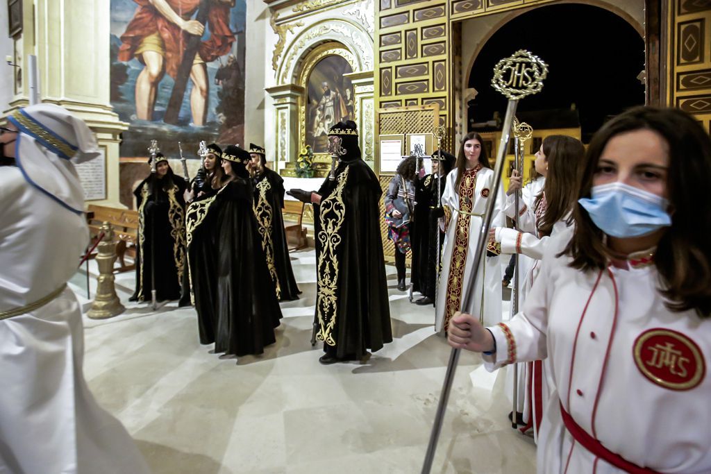 Semana Santa de Lorca 2022: Virgen de la Soledad del Paso Negro, iglesia y procesión