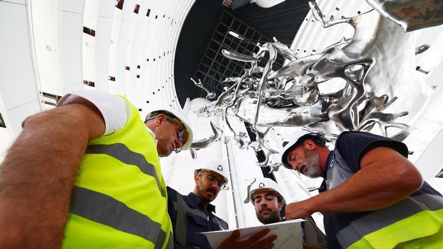 El estreno de la Torre del Agua se puede posponer a 2028 pese a que las obras van en plazo