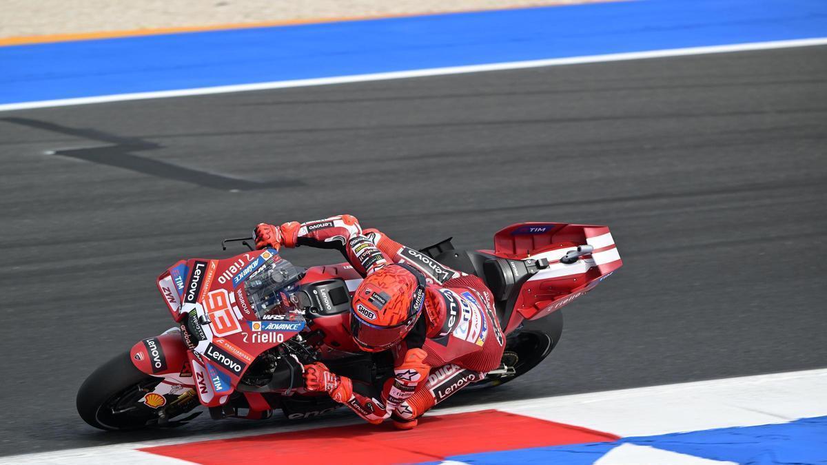 Marc Márquez sentencia su sexta victoria esprint en la primera curva