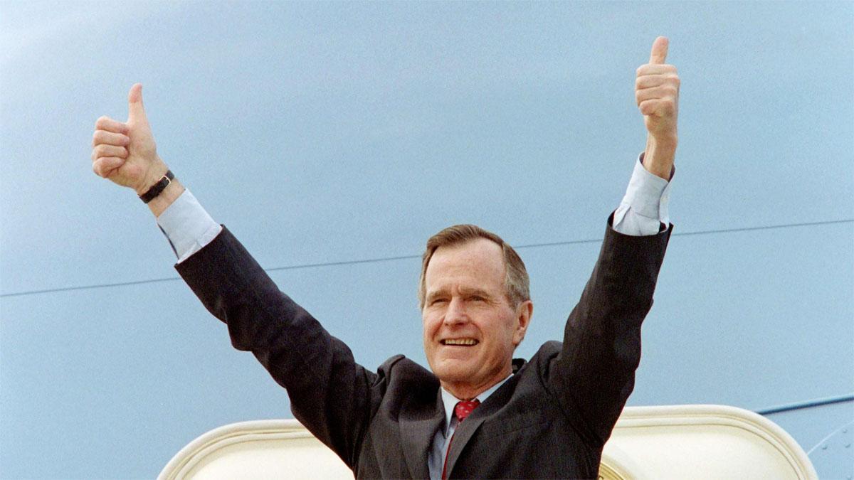 Muere el expresidente de EEUU George H.W. Bush.