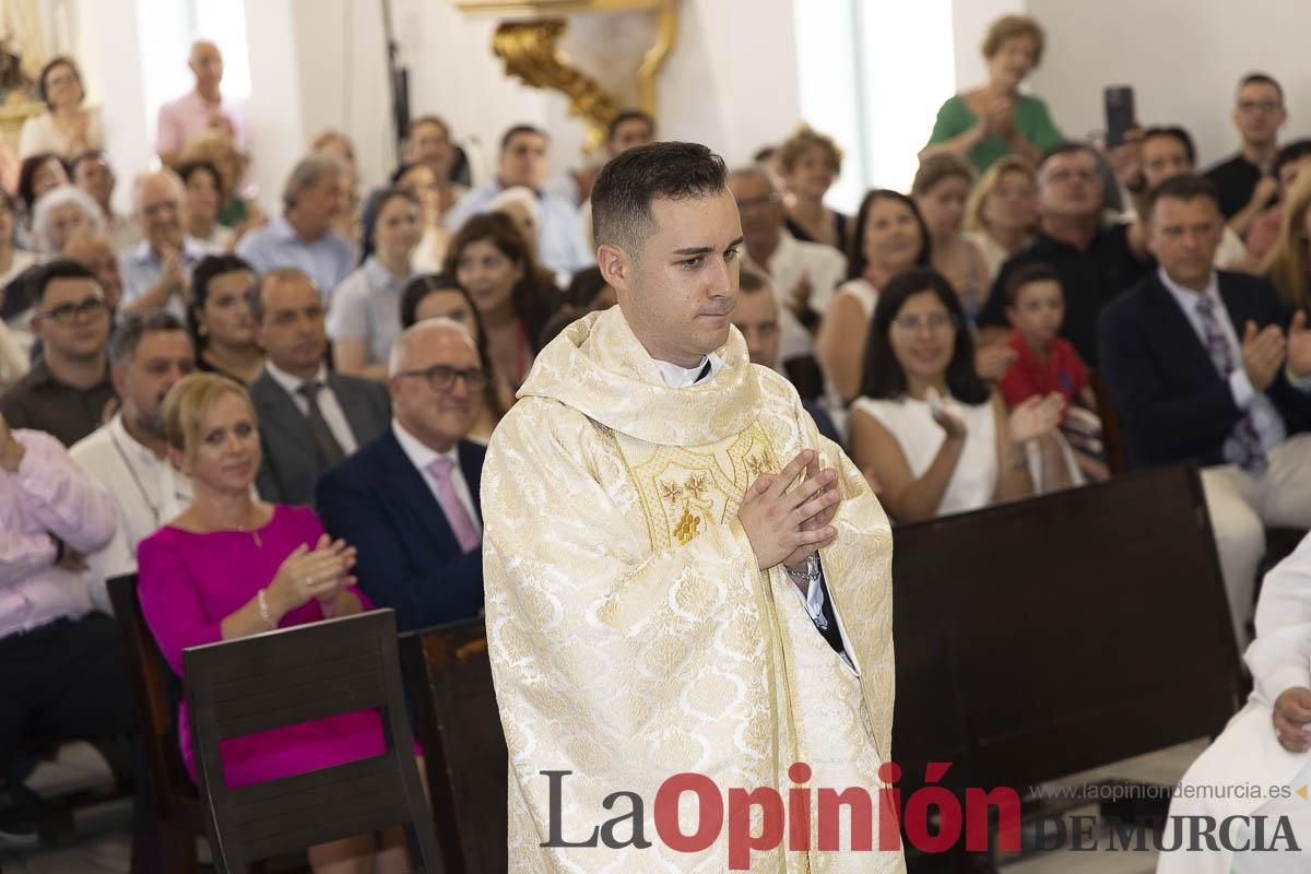 Así se ha vivido la ordenación sacerdotal de Miguel Tovar Fernández en la pedanía molinense de Torrealta