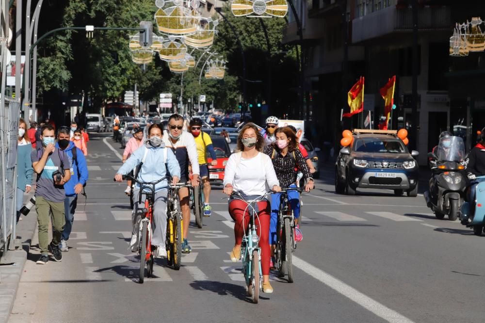 Miles de murcianos protestan en las calles contra la ley Celaá