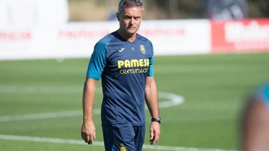 Fran Escribá arranca mañana una nueva temporada al frente del Villarreal.