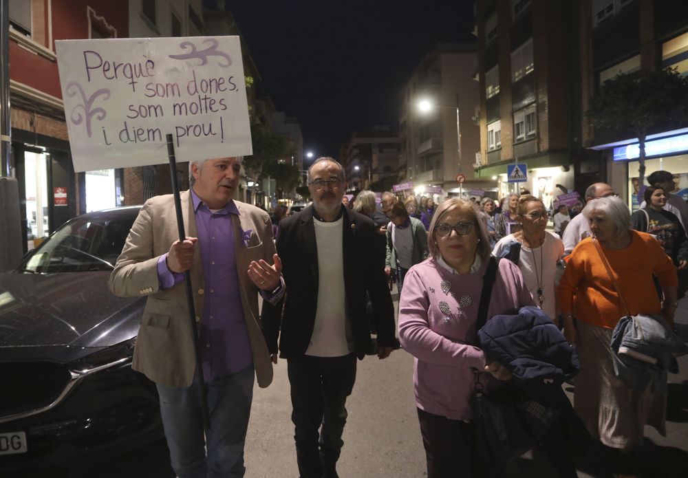 Manifestación del 8M en el Port de Sagunt