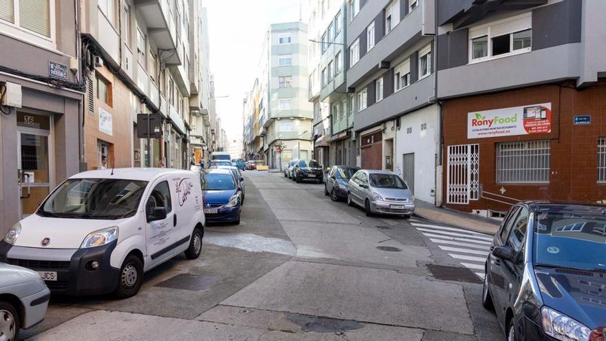 La calle Páramo de A Coruña se prepara para un lavado de cara