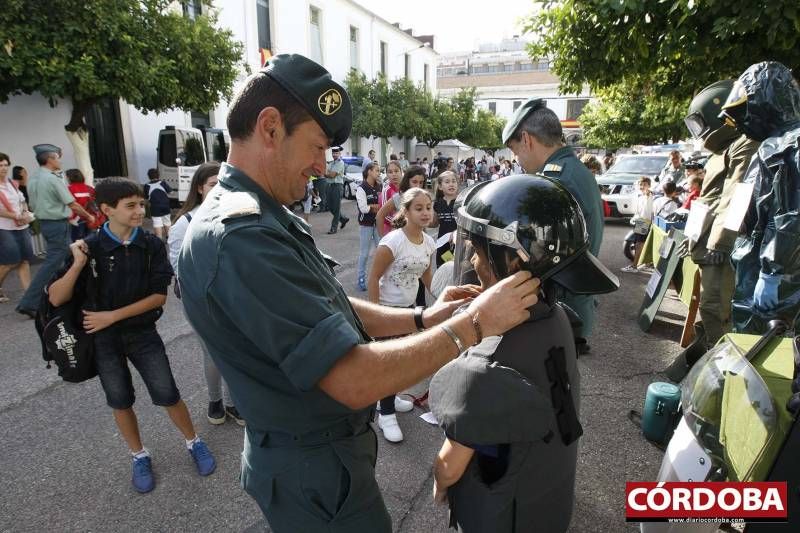 Día de puertas abiertas en el cuartel de la Guardia Civil