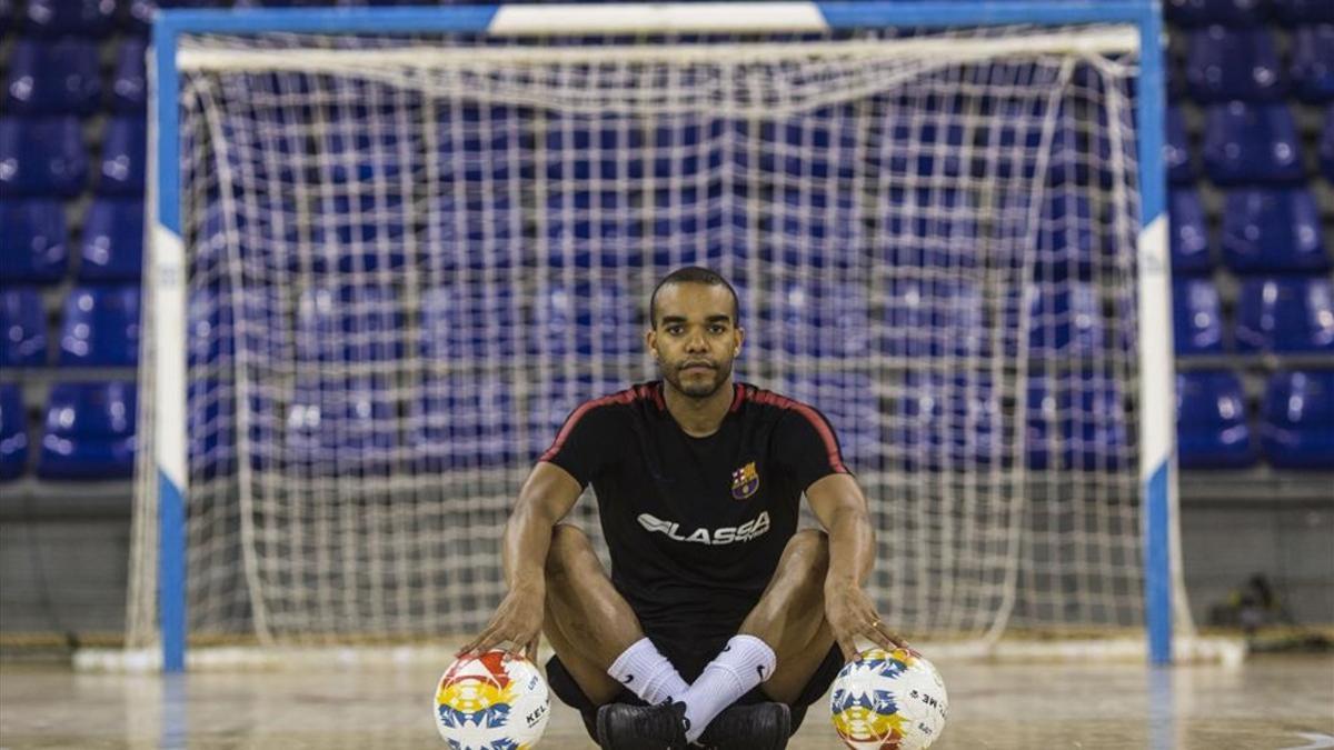 Léo Santana espera ansioso su debut liguero con el Barça Lassa