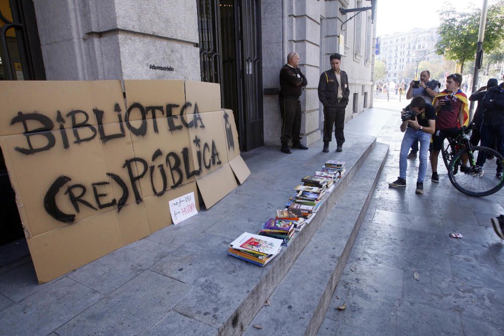 Els estudiants gironins surten al carrer contra l'aplicació de l'article 155