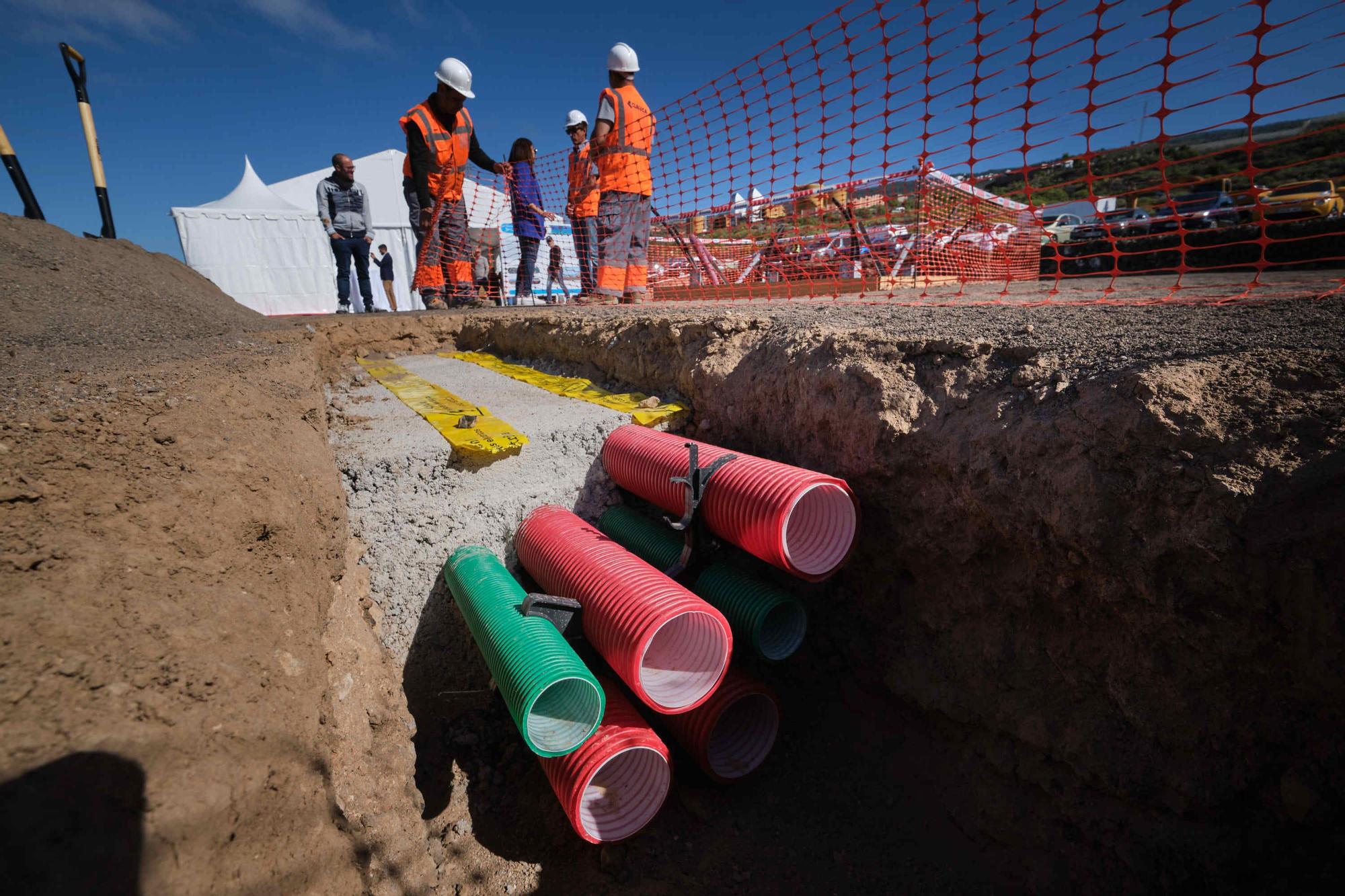 Inicio de las obras del cable submarino eléctrico Tenerife-La Gomera