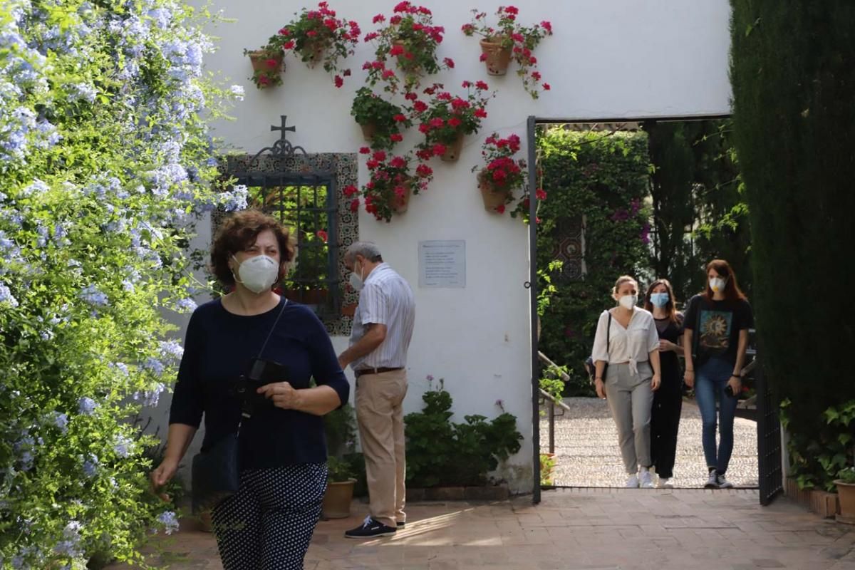 Los patios de Viana reabren tras su obligado confinamiento