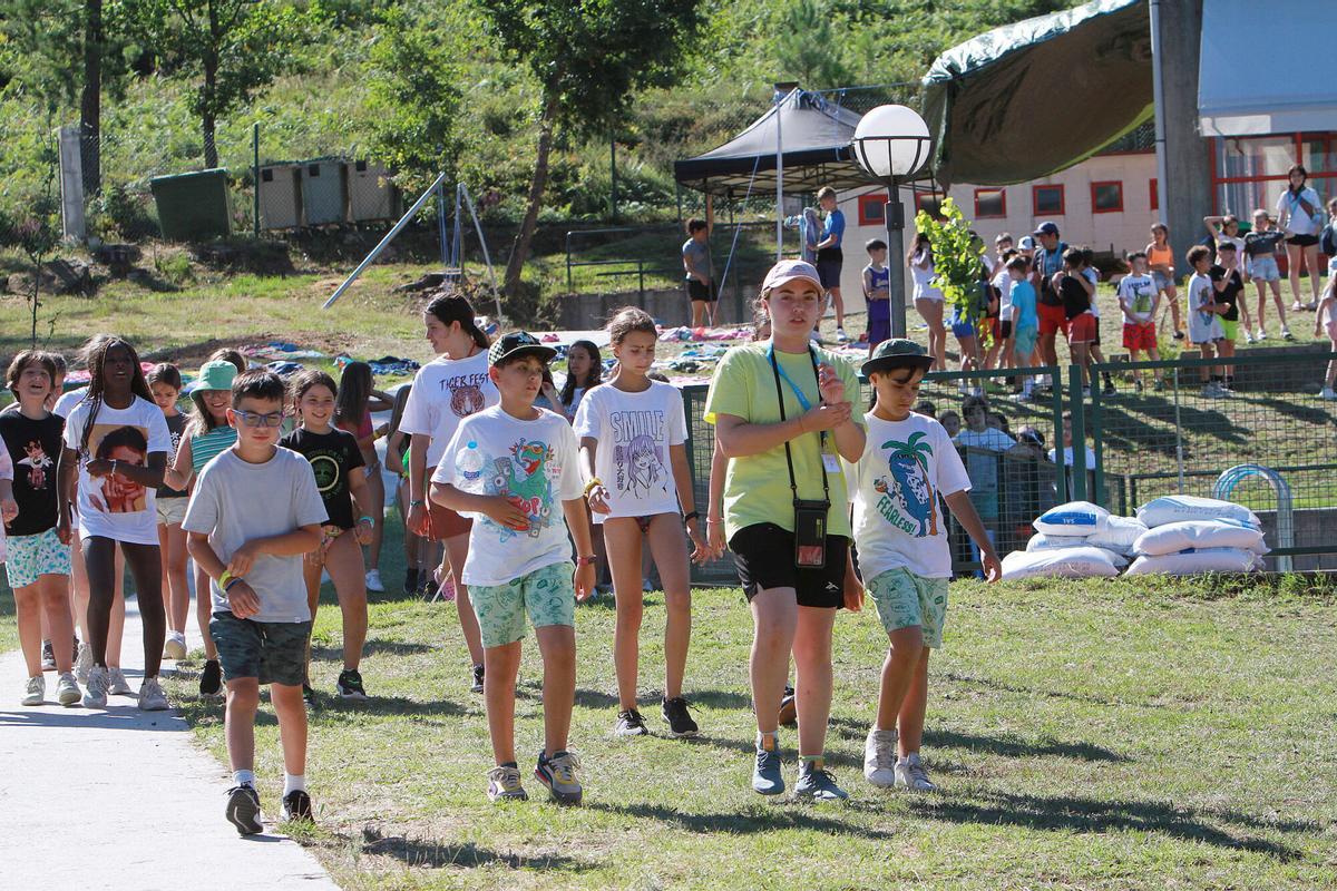 ENTRIMO CAMPAMENTO DE VERANO DE LA XUNTA DE GALICIA CAMPAMENTOS