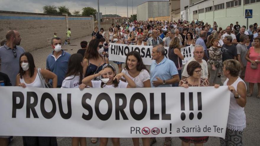 Imatge d&#039;arxiu d&#039;una manifestació dels veïns pel soroll d&#039;Hinojosa.