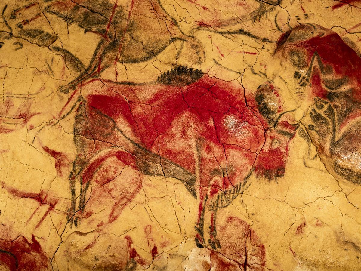 Bisones en la Cueva de Altamira