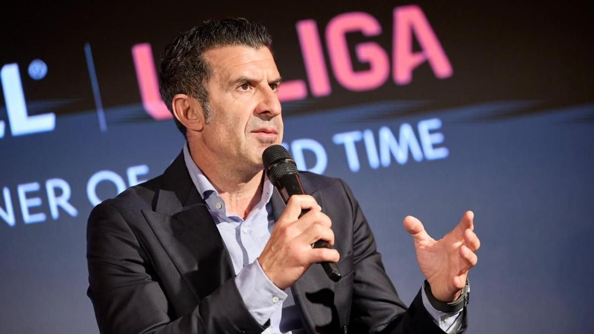 Luis Figo: "Yo no creo en la mano dura. Un entrenador tiene que saber de fútbol y cómo gestionar una plantilla de 30 jugadores"