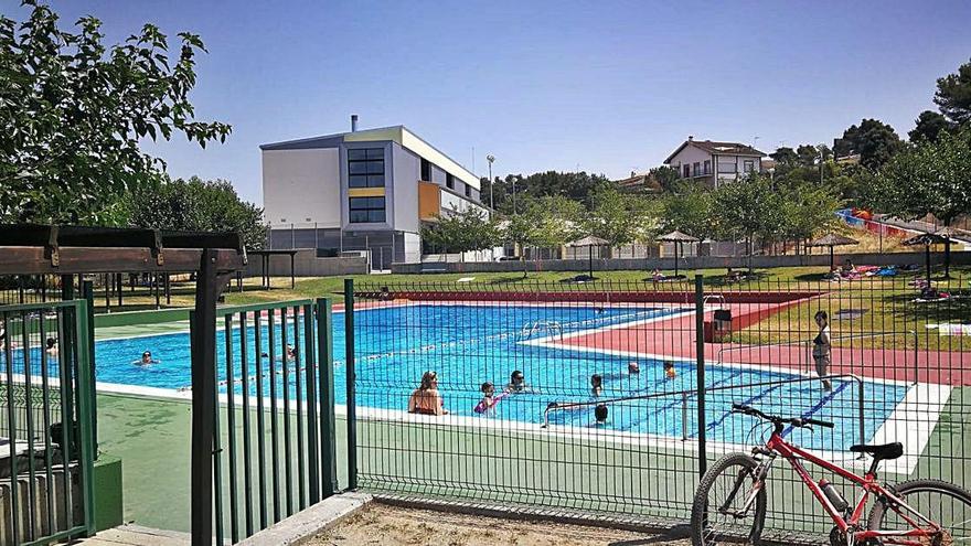 La piscina de Castellnou de Bages