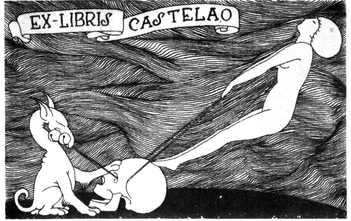 O misterio e a realidade do simbólico ‘Ex Libris’ de Castelao