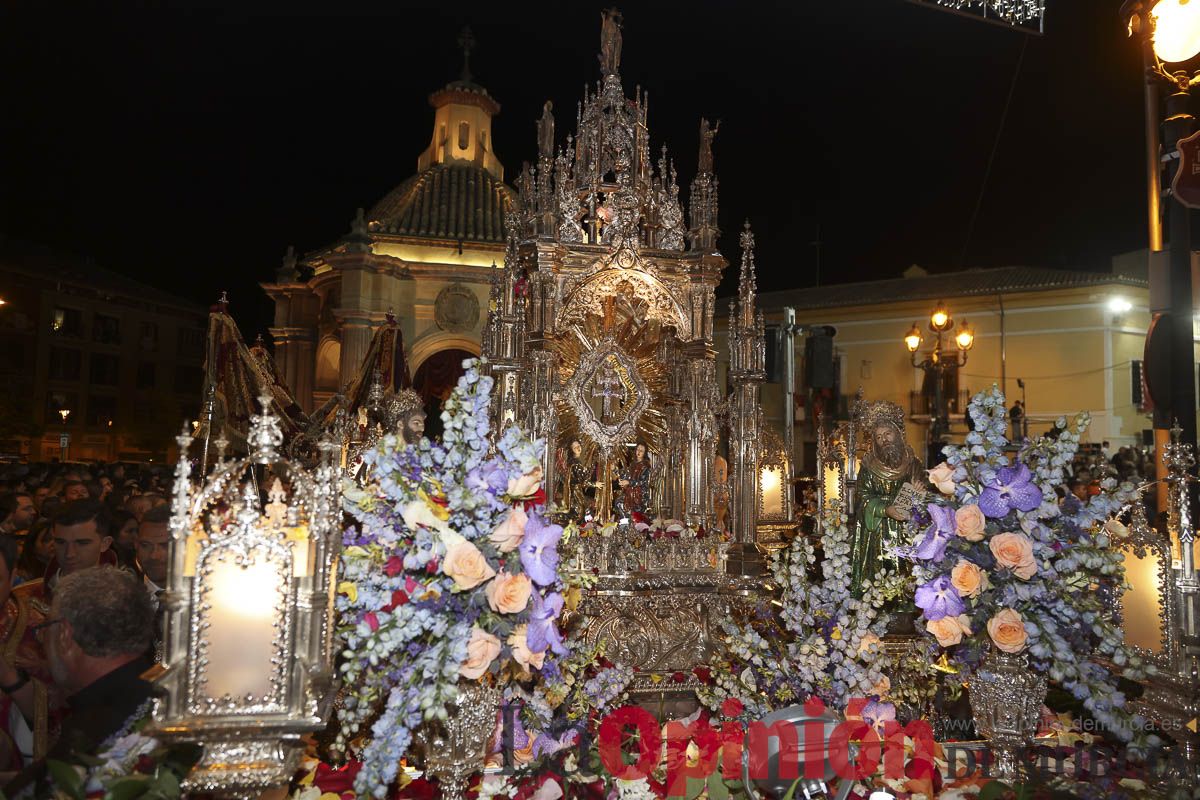 Fiestas de Caravaca: procesión del Baño (procesión, parlamento y baño de la Cruz)