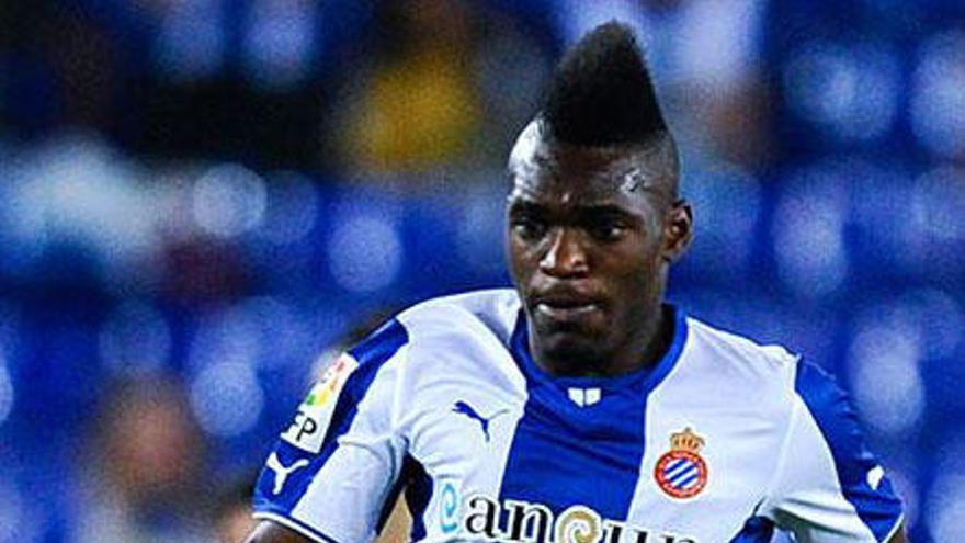 Thievy, con el Espanyol.