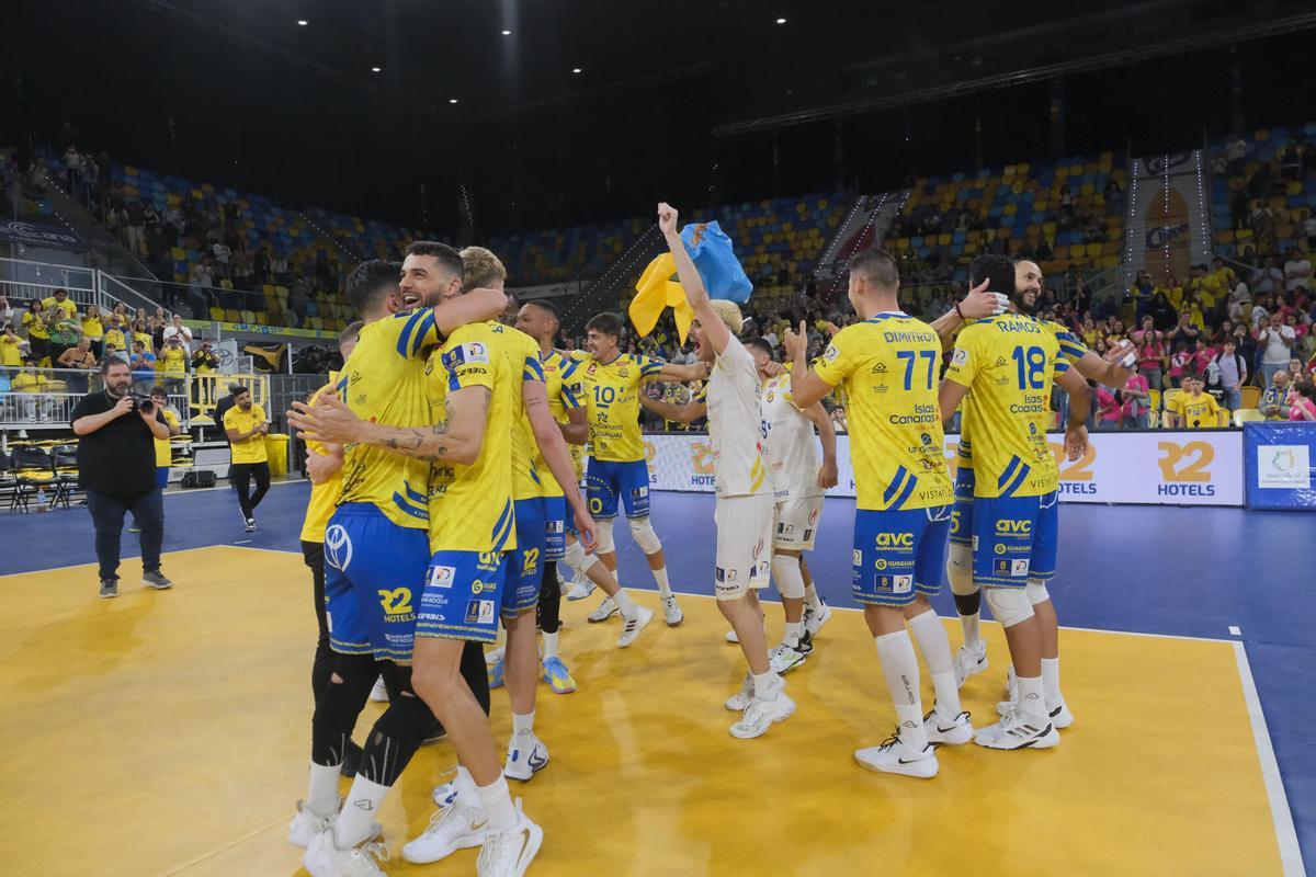 15-05-2026 LAS PALMAS DE GRAN CANARIA. CV Guaguas # CV Melilla, segundo partido de la final de la Superliga de voleibol  | 15/05/2026 | Fotógrafo: Andrés Cruz