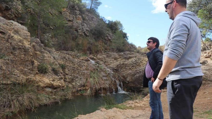 Una de las zonas de la Sierra de Burete que han sido recuperadas.