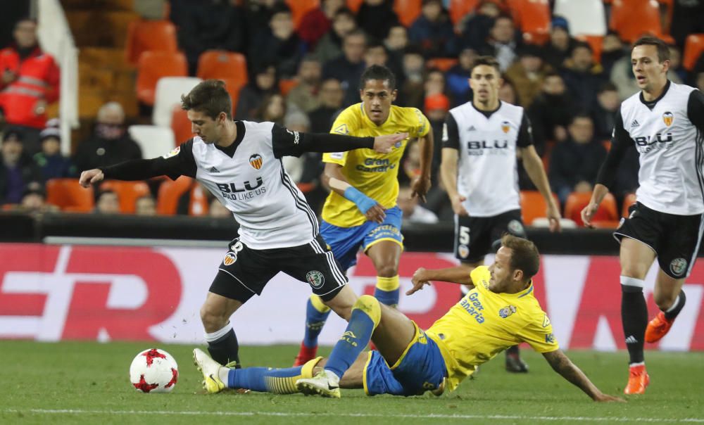 Valencia - Las Palmas, en imágenes