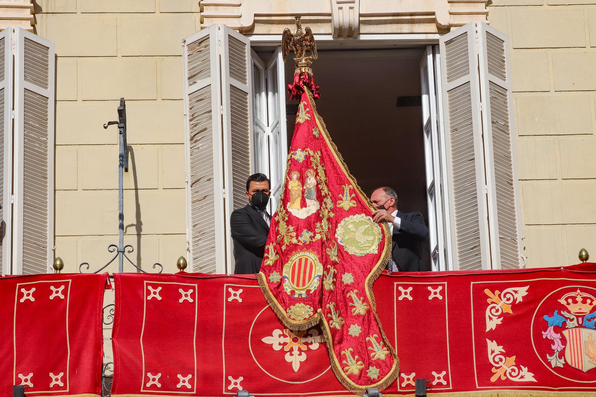 779 Aniversario de La Reconquista de Orihuela con la celebración institucional e histórica sin público por el covid