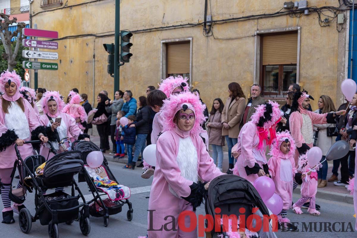 Los niños toman las calles de Cehegín en su desfile de Carnaval