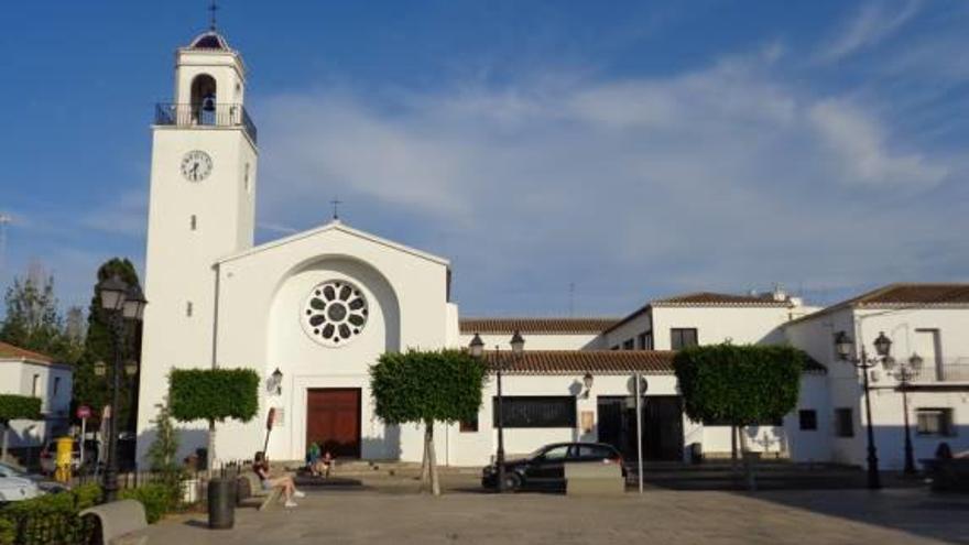 Iglesia de San Antonio Abad en San Antonio de Benagéber.