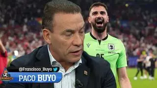 Paco Buyo hace el ridículo con Mamardashvili