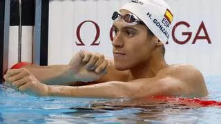 Hugo González se queda a las puertas de las medallas con un sexto puesto en 200m espalda